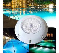 BARCELONA LED Foco LED para Piscina de Superfície 24W AC12V IP68 Submersível Luz Branca 6500K Ø295mm LED SMD2835 Ângulo 120° Foco Subaquático para Piscinas, Spa, Hotel, Jardim e Centros Desportivos