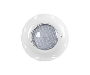 BARCELONA LED Foco LED Piscina RGB 24W AC12V IP68 Ø295mm Luz Subacuática LED para Piscinas de Fibra con Adaptador Incluido, Foco LED Sumergible SMD2835 con Mando a Distancia para Piscina, Spa y Fuente