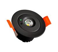 BARCELONA LED - Luz de Emergencia Downlight 3W LED Empotrable Ø60mm - Autonomía 3 Horas, Blanco Frío 6000K, IP20 de Interior para casas, oficinas, hoteles, comercios