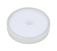 BARCELONA LED Luz mueble cocina 0,9W con batería | Foco bajo mueble downlight LED | Batería recargable USB color plata