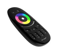 BARCELONA LED - Mi Light Mando a distancia LED RGBW - 4 Zonas - NEGRO - FUT096B - Mi Light