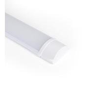 BARCELONA LED - Pantalla, Luminaria de Alta Potencia - 18W, 60 cm - IP20 Barra 6500K Luz Fría, Regleta Para Espacios Comerciales, Oficinas, Supermercados, Aparcamientos