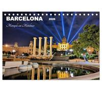 BARCELONA - Metropole am Mittelmeer (Tischkalender 2026 DIN A5 quer), CALVENDO Monatskalender: Streifzug durch die mediterrane Metropole