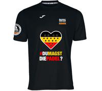 Barcelona Padel Tour - Camiseta Técnica de Manga Corta para Hombre Joma - En Tejido Micro Mesh Transpirable con Corazón Love Pádel y Banderas de Países