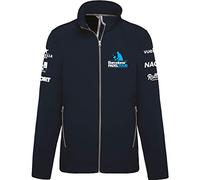 Barcelona Padel Tour - Chaqueta En Tejido Softshell para Hombre Hidrófuga, con Cremallera y Estampación Especial de Pádel - Ropa Deportiva M
