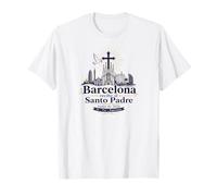 Barcelona Recibe al Santo Padre Junio 2026 Fe Paz Esperanza Camiseta