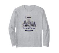 Barcelona Recibe al Santo Padre Junio 2026 Fe Paz Esperanza Manga Larga