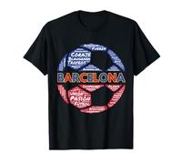 Barcelona Regalo Aficionado Al Fútbol Blaugrana Camiseta