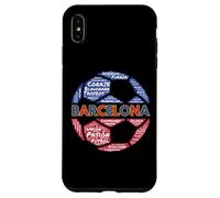 Barcelona Regalo Aficionado Al Fútbol Blaugrana Carcasa para iPhone XS Max