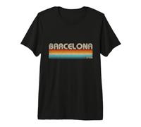 Barcelona Spain Recuerdos Vacaciones España Camiseta Premium