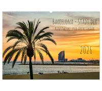 Barcelona - Stadt der Kunstwerke und Architektur (Wandkalender 2026 DIN A2 quer), CALVENDO Monatskalender: Die Hauptstadt der spanischen Region ... Architektur und Kunstschätze bekannt.
