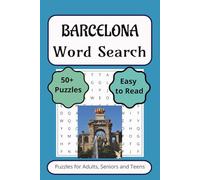 BARCELONA Word Search: 50+ Puzzles (Destinations)