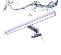 BarcelonaLED Aplique de Espejo Lámpara de Baño LED para Maquillaje Armario Mueble 5W 30cm IP44 Luz Blanco Neutro 4000K 325LM luminación Moderna y Eficiente para Espejo de Baño, Mueble o Pared