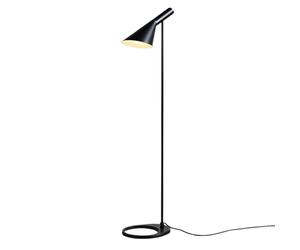 BarcelonaLED Lámpara de Pie Diseño Moderno Metal Nórdico Negro con Casquillo E27 con Cabeza Ajustable Interruptor de Pie para Suelo Salón Habitación Estudio