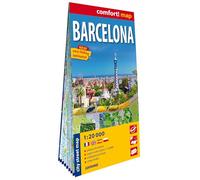 Barcelone 1/20.000 (carte grand format laminée) (Carte Laminée Plan de ville Comfort! Map)
