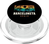Barceloneta España Mediterráneo Playa Sunset Design PopSockets PopGrip para MagSafe