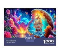Barco bajo un Cielo Estrellado 1000 Piezas Set De Puzzle Viaje fantástico Puzzle Cartón Premium - Antiestrés Y Decoración, Regalo para Mujeres, Hombres Y Niños, Entrena El Cerebro 70x50cm/1000pcs