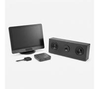 Barco Barco ClickShare Hub Core + Huddly C1 Sistema Teams 4K Solución Microsoft Teams Rooms para salas pequeñas con transmisión inalámbrica 4K, un