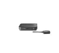 Barco ClickShare Hub Core y kit de sistema modular de sala de videoconferencias con panel de control