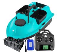 Barco de alimentación con GPS RC, Barco de Cebo con GPS Cruise con batería de 12000 mAh y Bolsa de Almacenamiento