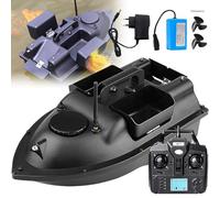 Barco de cebo de pesca, control remoto de 500 m, posicionamiento GPS, triple cuchara, gran capacidad, crucero automático, retorno/corrección de ruta, uso nocturno