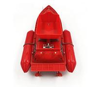 Barco de cebo de pesca Mini RC señuelo de aventura de pesca, barco mini cebo de pesca a control remoto, barco de cebo de pesca inalámbrico RC (color: rojo 2) (rojo 1)