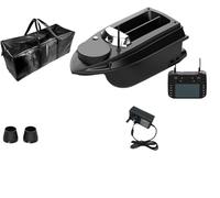 Barco de cebo GPS para pesca de carpas con cebo de precisión, rango de control remoto de 800 m, tolvas dobles y luces LED, barco de pesca RC para adultos