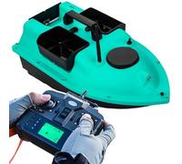 Barco de cebo GPS RC con crucero de velocidad constante, retorno con un clic, batería de 12000 mAh, 3 tolvas para pesca