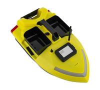 Barco de Control Remoto con Pantalla GPS y LCD 12000 Mah batería de Gran Capacidad para Pescar 500 Metros de Control Remoto Adecuado para Todo Tipo de Agua de Pesca, Excepto la Pesca Marina