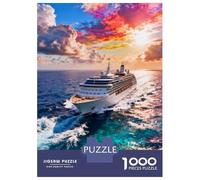 Barco de Crucero 1000 Piezas Rompecabezas De Ject Name>cartón Luxury Barco de Crucero Rompecabezas Adultos Rompecabezas Educativo Rompecabezas Familiar Regalo De Cumpleaños Rompecabezas 38x