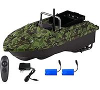 Barco de pesca inteligente RC de alta velocidad C18 500M doble luz nocturna velocidad fija crucero automático alimentación control RC cebo barco
