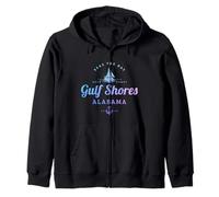 Barco de Vela de Gulf Shores Alabama Sudadera con Capucha