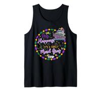 ¡Barco! Es un Crucero Mardi Gras Viaje a Juego Reunión Familiar Camiseta sin Mangas