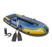 INTEX Barca hinchable challenger 3 con remos 295x137x43 cm