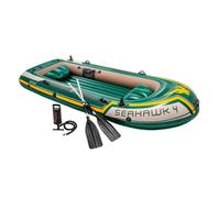 Intex 68351NP - Barca Hinchable Seahawk 4 con Remos 351 x 145 x 48 cm