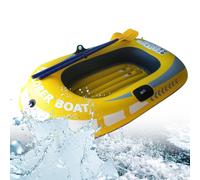 Barco Inflable - balsa de Piscina, río Kayak | Capacidad de 1 a 2 Personas, construcción, Material de PVC Duradero, Ideal para a la Deriva al Aire Libre, Viajes de Pesca, remar
