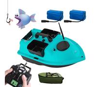Barco inteligente de cebo RC con luces de pesca nocturnas, 3 tanques de cebo, retorno automático GPS, rango de 500 m para una mejor experiencia de pesca