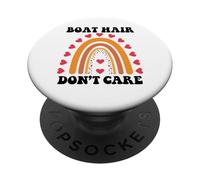 Barco pelo no importa barco barco océano diversión cruceros cruceros PopSockets PopGrip Adhesivo