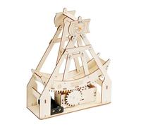 Barco Pirata 3D Puzzle de Madera,DIY Mecánica Modelo para Adultos,Llamativo Decoración para el Hogar,Ideal Navidad Cumpleaños Regalo