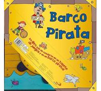 BARCO PIRATA ¡Un libro que se convierte en un tapete de juegos y en un barco pirata!: Convertible (Aprender, jugar y descubrir)