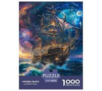 Barco Velero Puzzle 1000 Piezas, Clásicos Rompecabezas De Bricolaje, Juego Familiar, Puzzles Gift, para Adultos Y Niños A Partir De 12 Años 38x26cm/1000pcs