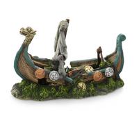 Barco vikingo decorativo para acuario - Aqua Della