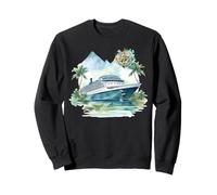 Barco y Brújula Crucero Navegación Marítima Viaje Náutico Sudadera