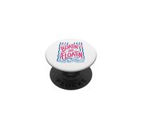 Barco y Floatin Verano Lago Río Océano PopSockets PopGrip Adhesivo