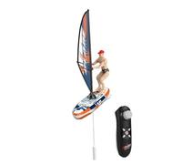 Barcos remotos de Control Remoto para Agua, de Control Remoto | Juguetes de Piscina para,Luces LED, Piscina Impermeable de 2,4 GHz Vela para el Juego de bañeras, del Lago, diversión de ARR