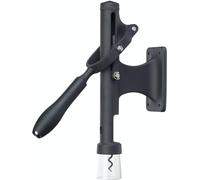 BarCraft Abridor de botellas de vino montado en la pared de metal negro