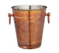 Barcraft champagne bucket, soporte enfriador de vino de acero inoxidab