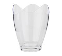 BarCraft Cubo Enfriador de Vino, diseño de una Botella con Borde Ondulado, acrílico, 21 x 26 cm
