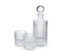 Barcraft decanter de whisky 750ml con 2 vasos 270ml ? set de bar de