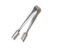 BarCraft Pinzas de Acero Inoxidable para Hielos, Color Plata, 16 cm